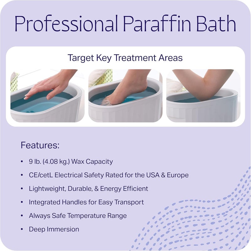 Therabath Professional Grade Paraffin Bath with Lavender Harmony Scent - Image 4
